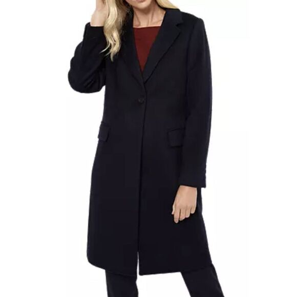 Calvin Klein Wool/Cashmere Overcoat Size medium - Picture 1 of 7
